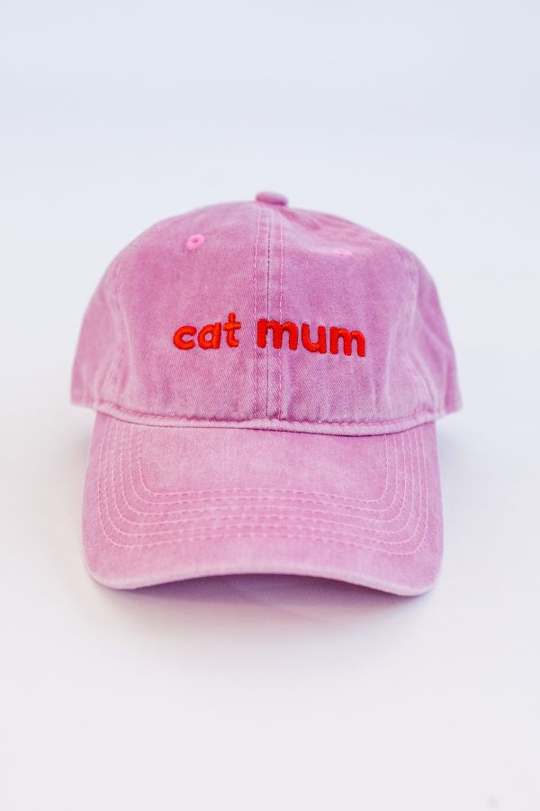 Embroidered Slogan Caps