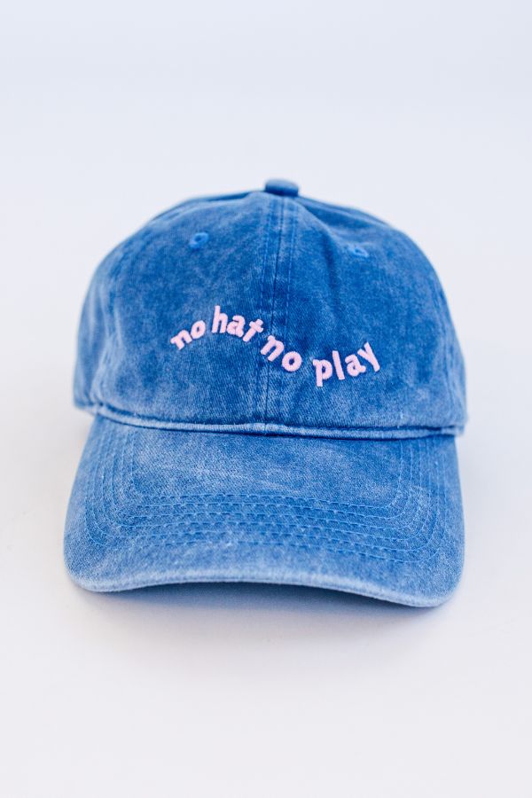 Embroidered Slogan Caps