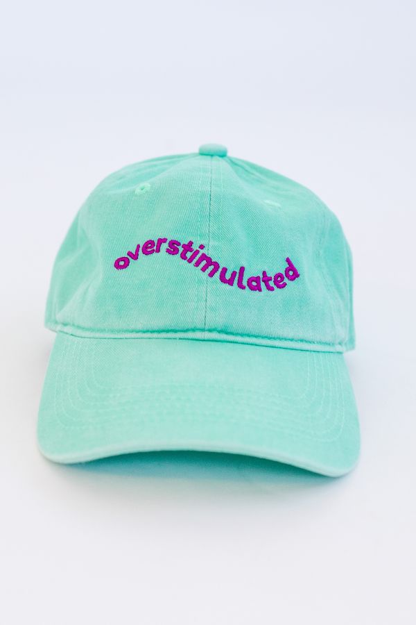 Embroidered Slogan Caps