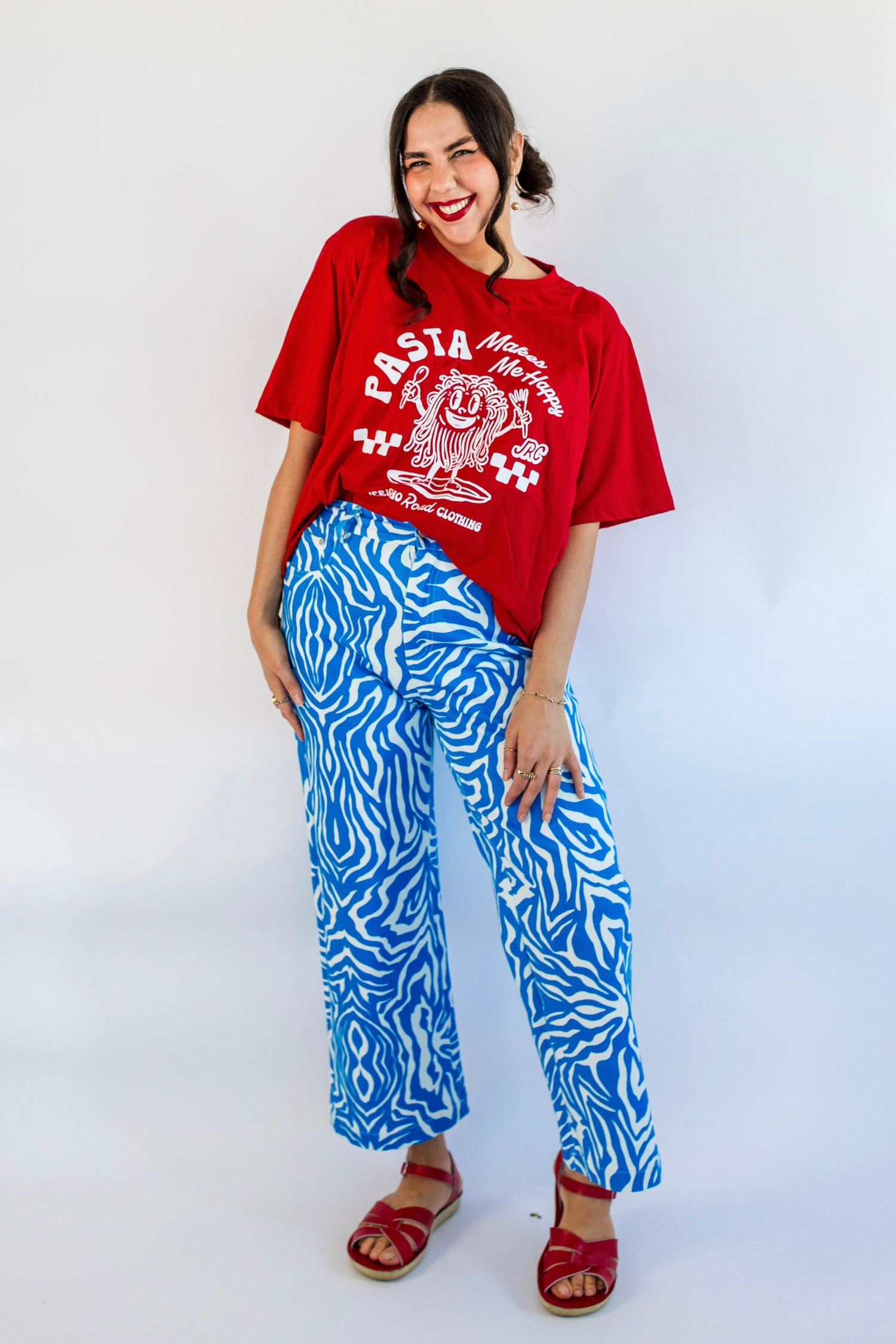 Pasta Makes Me Happy Tee (adults)