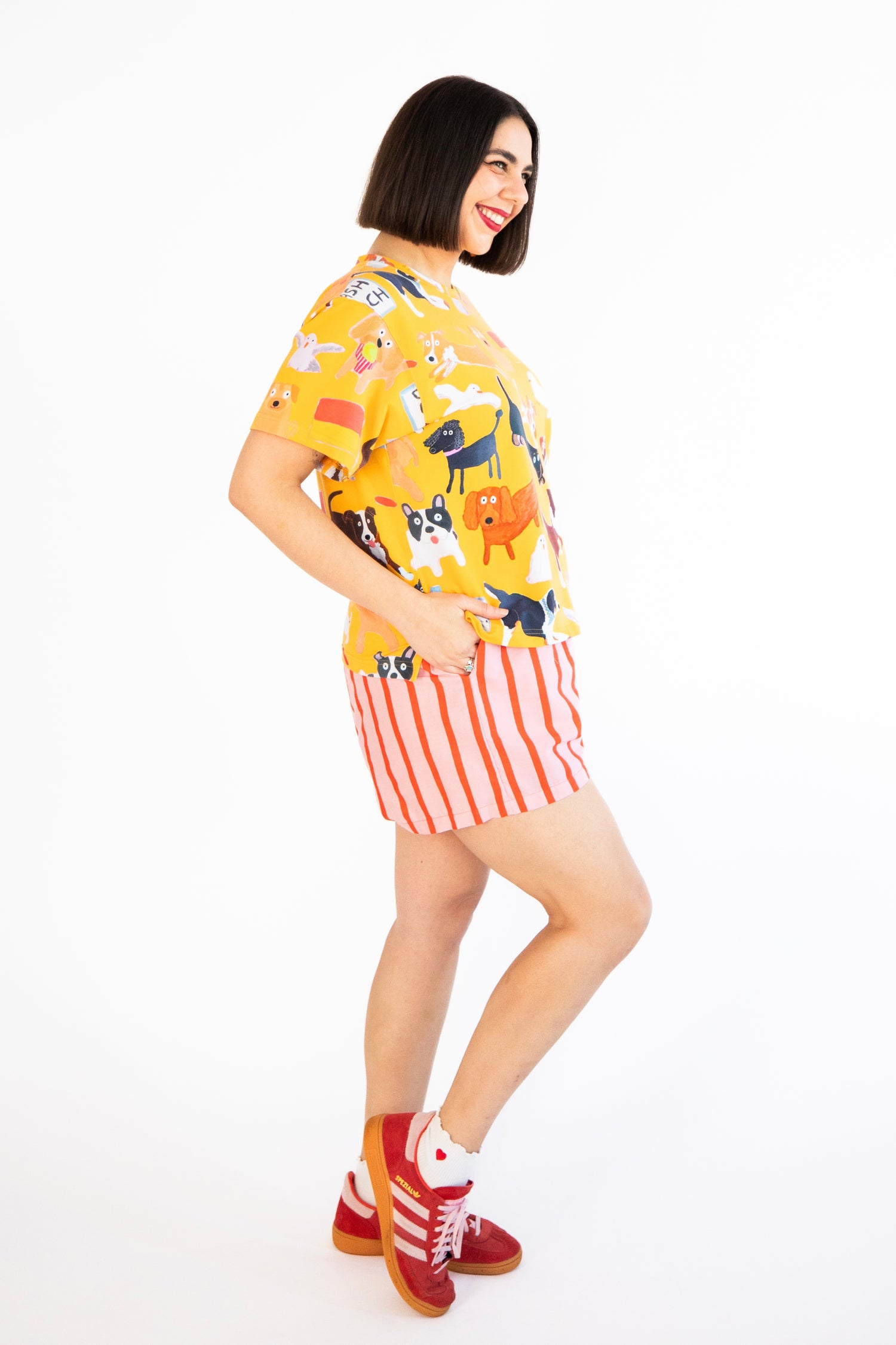 Beach Pups boxy t-shirt