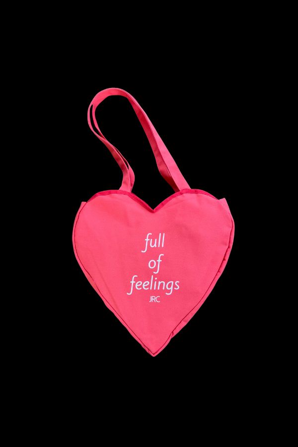 'Full of Feeling' Heart Tote