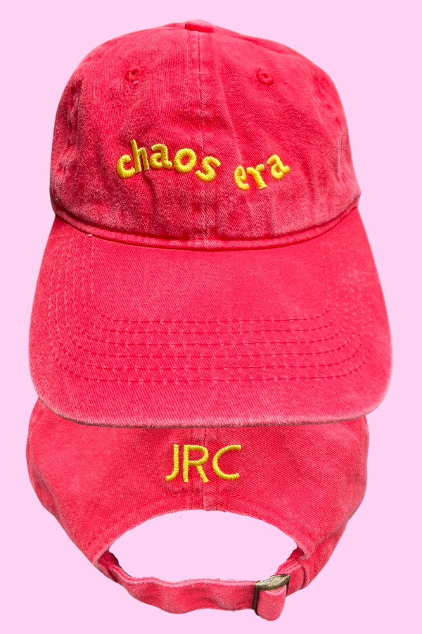 Embroidered Slogan Caps