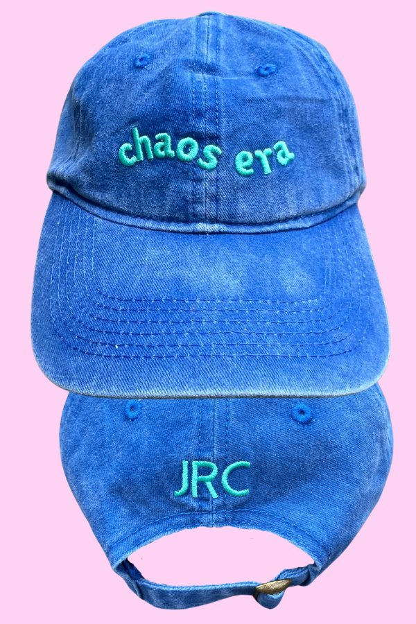 Embroidered Slogan Caps